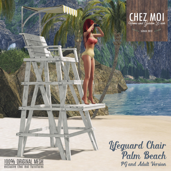 Lifeguard Chair Palm Beach CHEZ MOI